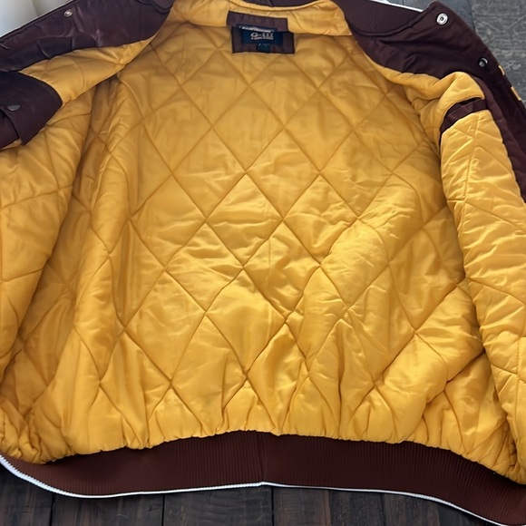 Rare Vintage San Diego PADRES MLB Cooperstown G-III Carl Banks Satin Jacket - Picture 12 of 17